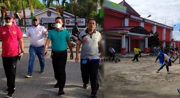 Jaga Kebugaran, Disporapar Asahan Senam Bersama