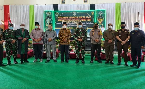 Kapolres Simalungun Hadiri Pembukaan Musabaqah Tilawatil Qur'an Ke-47 Tahun 2021