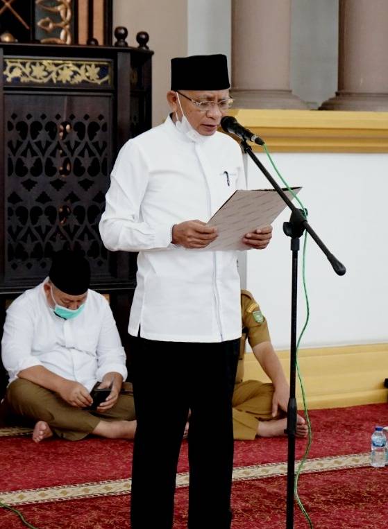 Peringatan Hari Jadi  Asahan Dihiasi Dengan Dzikir Dan Doa
