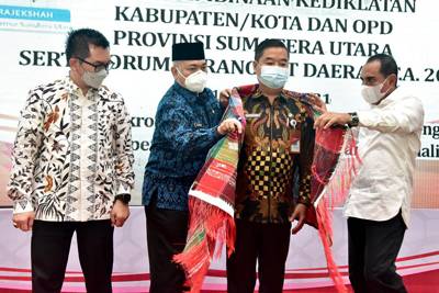 Gubernur Edy Rahmayadi Minta BPSDM  Tingkatkan Kompetensi ASN