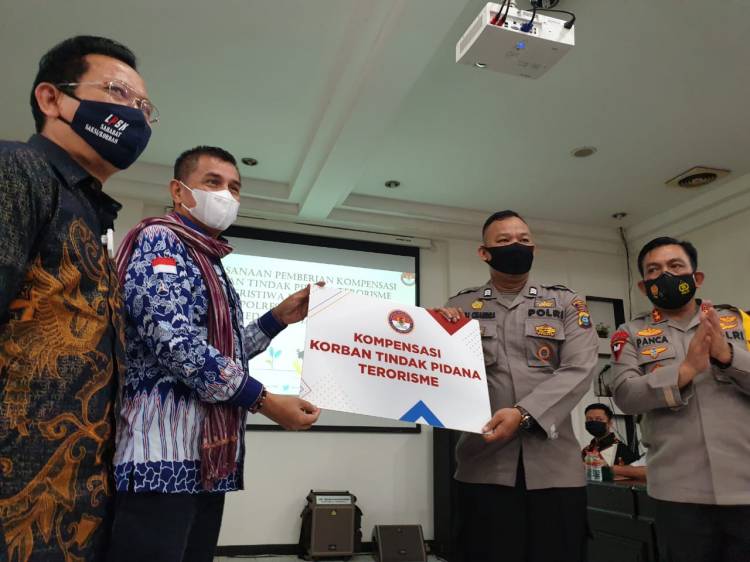 Kasus Inkrah, Tujuh Korban Bom Bunuh Diri di Mapolrestabes Medan Terima Kompensasi