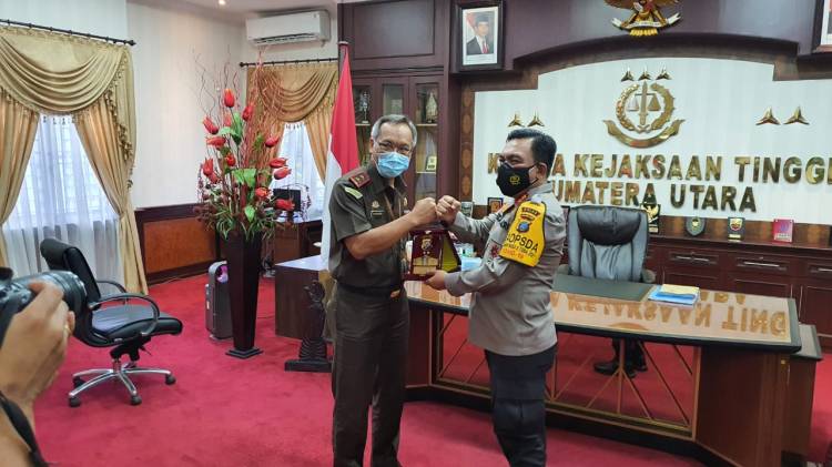 Kapolda Sumut dan Kajatisu Jalin Sinergitas Dukung Pembangunan Nasional