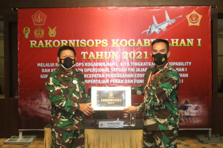 Rakornisops Jajaran Kogabwilhan I TA 2021 Ditutup Pangkogabwilhan I