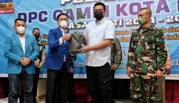 Wali Kota Medan Ajak GAMKI berkolaborasi tekan penyebaran Virus Covid-19