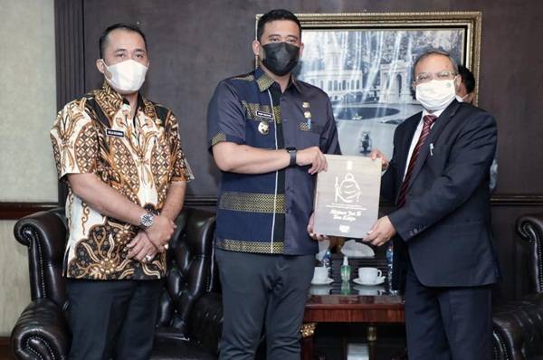 Terima Kunjungan Duta Besar India, Wali Kota Medan Bahas Ini