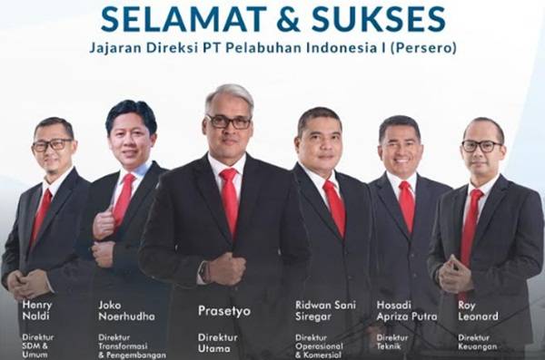 Prasetyo Dirut PT Pelindo I yang Baru