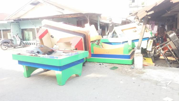 Grebeg Kampung Narkoba, Polsek Medan Labuhan Amankan 2 Pelaku Narkoba dan Puluhan Mesin Judi