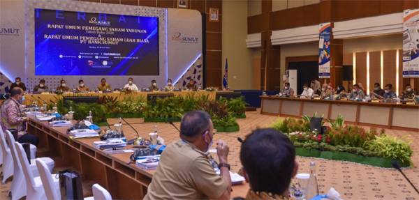 Wakil Walikota PSP Hadiri RUPS LB Bank Sumut