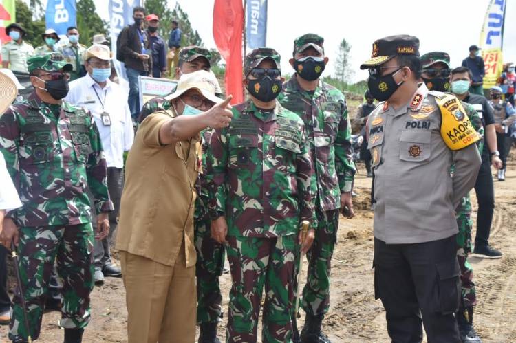 Pangdam : Kodam I/BB Siap Mendukung Program  Food Estate di Kab Humbahas