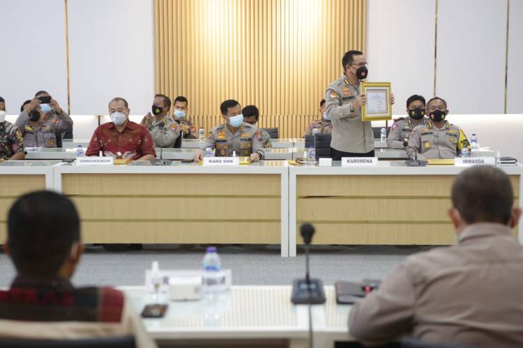 Wakapolda: Saya Bangga dan Beri Apresiasi Kepada Kasatker dan Anggota Jajaran Polda Jatim