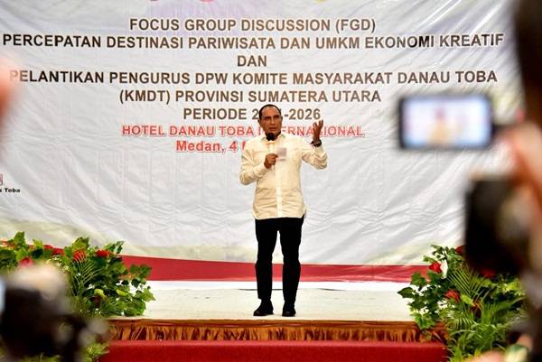 Edy Rahmayadi Ingin Semua Pihak Kerja Sama Kembangkan Danau Toba