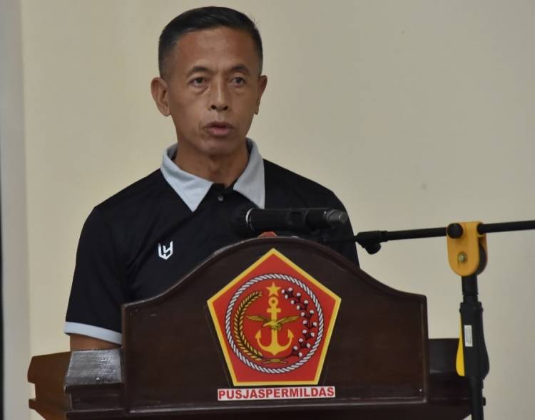 Kapusjaspermildas TNI Beri Pembekalan Pelatih Bola Voli