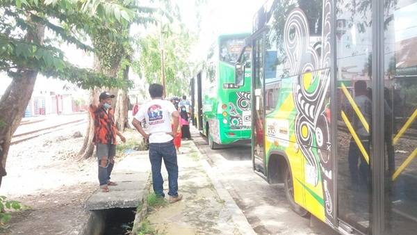 Warga Berharap Terminal Bus Belawan Difungsikan