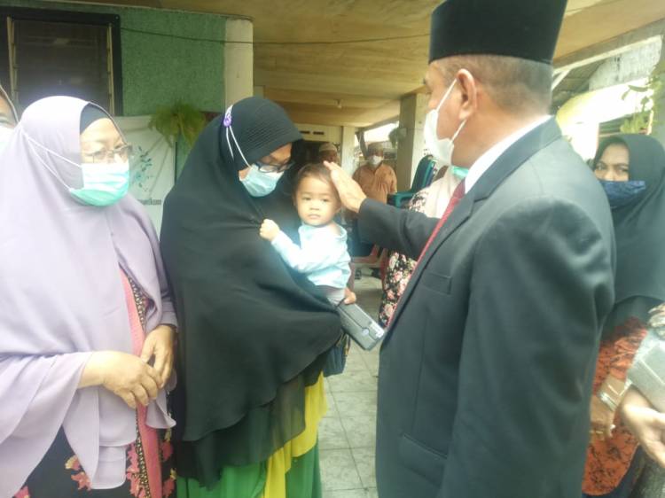 Gubsu Kunjungi Keluarga Alm Ilham Pane