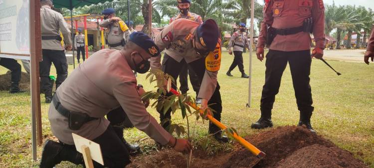 Beri Arahan, Dansat Brimob Polda Sumut Kunker ke Mako Batalyon B Tebing Tinggi