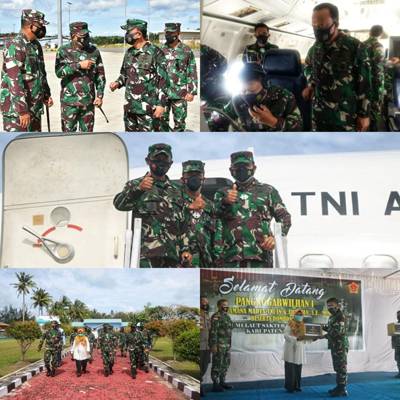Pangkogabwilhan I Pantau Pelaksanaan Operasi Patroli Udara di Wilayah Perairan Utara Natuna