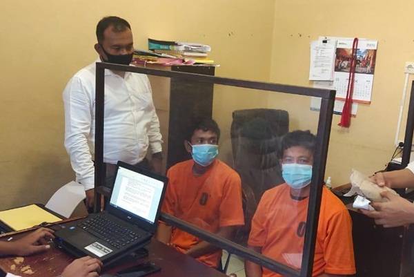Jual Ganja, Dua Mantan Napi Ini Kembali Mendekam di Jeruji Besi