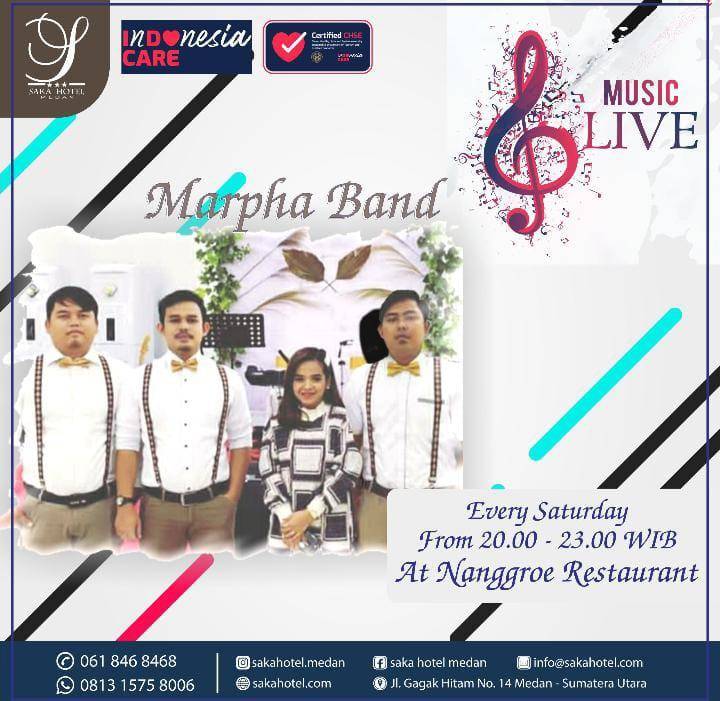 Saka Hotel Sekarang Sudah Ada Sediakan Live Musik