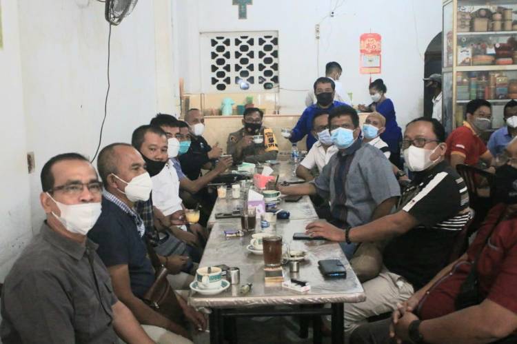 Coffee Morning Bersama Insan Pers,   Kapolres Tebingtinggi : Wartawan Adalah Mitra Polri
