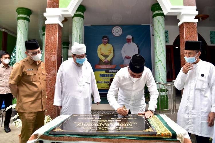 Gubernur Edy Rahmayadi Harapkan Masjid  Jadi Sarana Penangkal Paham Radikal
