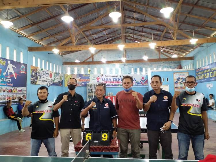 Bupati Asahan Buka Tournamen Liga Tenis Meja Top Ten Waspada 2021