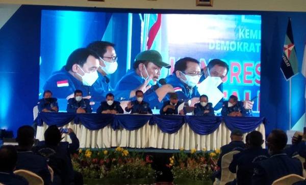 KLB Sibolangit Tetapkan Moeldoko Sebagai Ketua Umum DPP Partai Demokrat