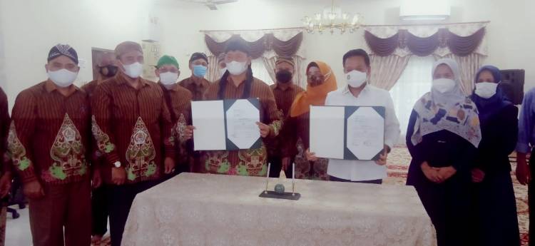 Rektor USU Jalin Kerjasama Dengan DPD Pujakesuma Sumut