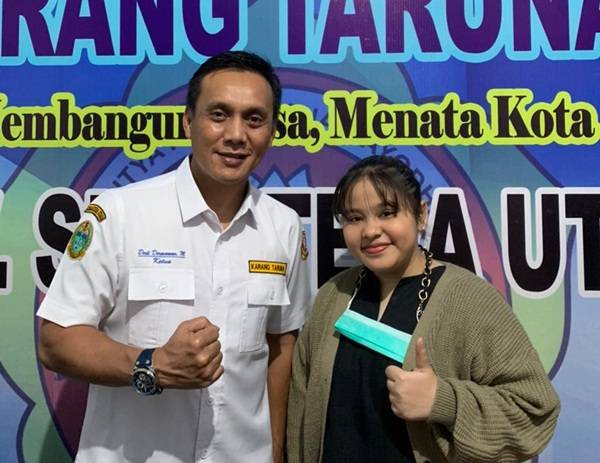 Karang Taruna Sumut Dukung Kesyha Lubis di Ajang The Voice Kids Indonesia 2021
