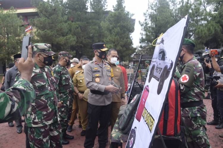 Polda Sumut Gelar Apel Gabungan Cegah Kebakaran Hutan