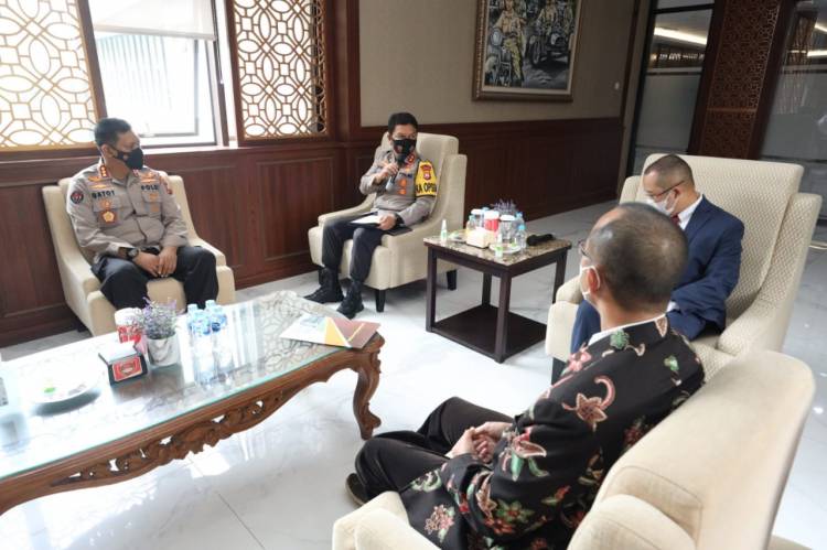 Pentingnya Pembelajaran Dan Kualitas Mutu SDM Polri, Polda Jatim bertemu dengan UNAIR