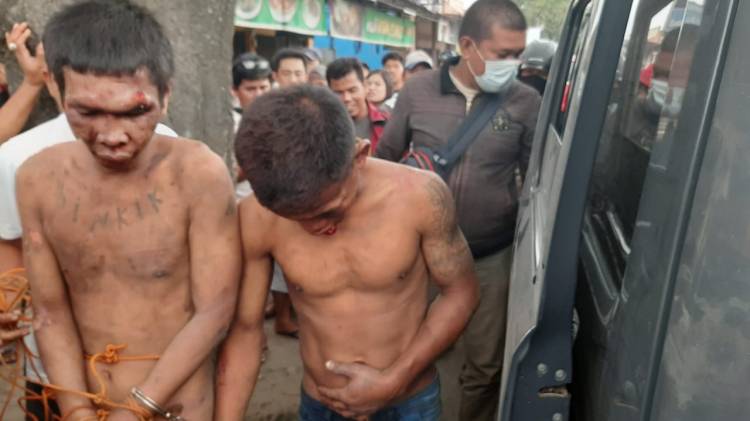 2 Pencuri Ikan Lele Dari Kolam, Babak Belur di Bogem Warga