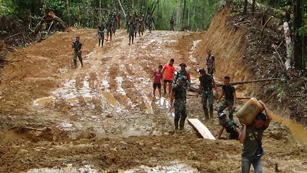Kapendam I/BB: Buka Akses Jalan Meningkatkan Perekonomian Masyarakat