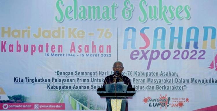 Memperingati Hari Jadi Asahan Ke 76 Pemkab Asahan Gelar Expo