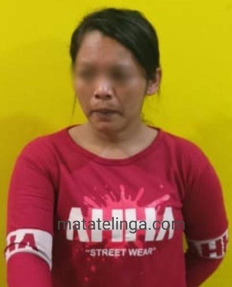 Siti Doyan Nyabu Dirumahnya Dibekuk Opsnal Sat.Res Narkoba Polres Asahan