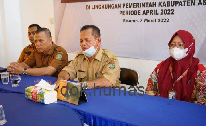 1.011 PNS Asahan Diusulkan Ikuti Rekapitulasi Kenaikan Pangkat