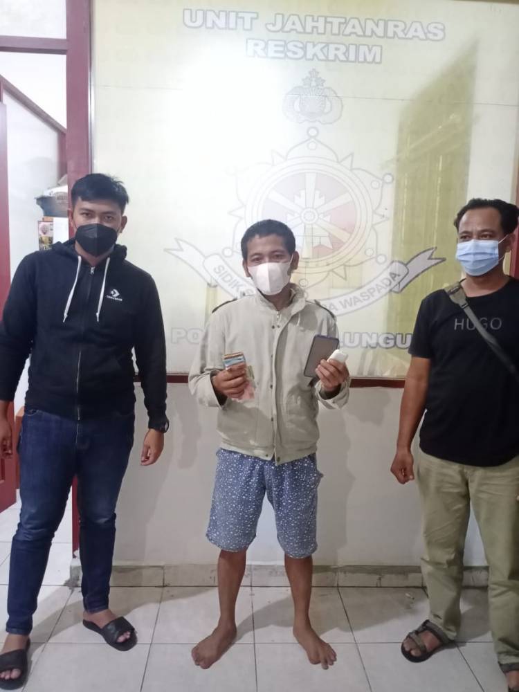 Sempat Berkelit,   Bandar Judi "AM" Diamankan Unit Jatanras Polres Simalungun