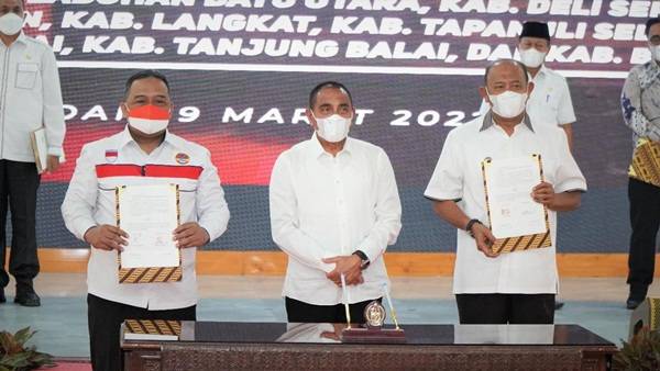 Teken MoU dengan BP2M: Pemkab Langkat Serius Lindungi Pekerja Migran