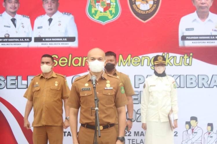Pemko Medan Gelar Seleksi Paskibraka Tingkat Kota Medan Tahun 2022