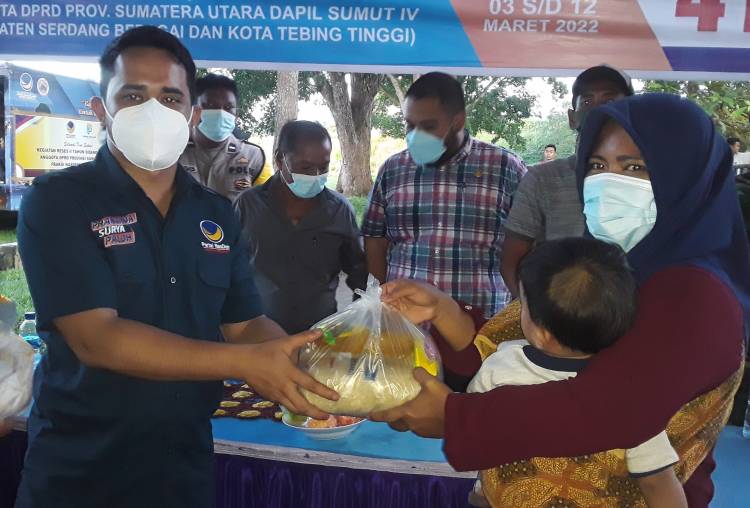Angota DPRD Sumut Dimas Tri Adji Reses Di Dua Desa Di Kecamatan Perbaungan