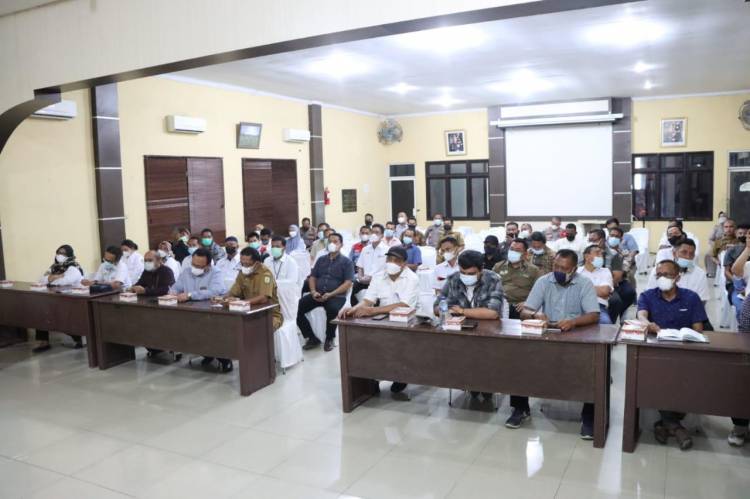 Kapolres Sergai Pimpin Rakor Target Maret Harus Bisa 70 persen Vaksin Dosi 2