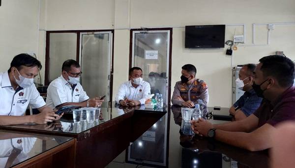Silaturahmi ke PWI Sumut,  Kombes Valentino Alfa Minta Dukungan untuk Wujudkan Kota Medan Aman