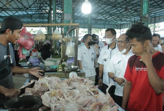 Jelang Ramadhan 1443 H, Pemkab Asahan Sidak Ketersedian Kebutuhan Pangan.