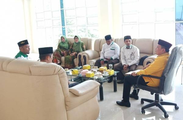 Jelang Pelantikan, Pengurus NU Temui Ketua DPRD Kota Binjai