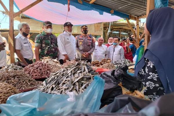 Monitor Harga Pasar Jelang Ramadhan, Ini Temuan Bupati Madina
