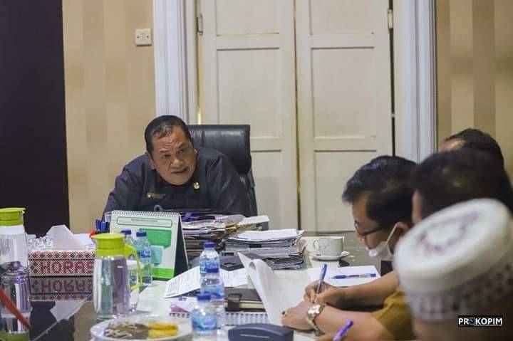 Walikota Pimpin Rapat Dengan BMD Dan KPKNL