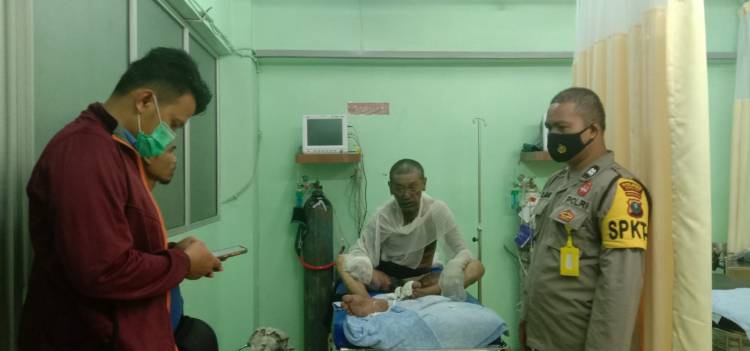 Siram Bensin dan Dibakar Orang Tak Dikenal, Warga Sibolga Dilarikan ke RS Metta Medika