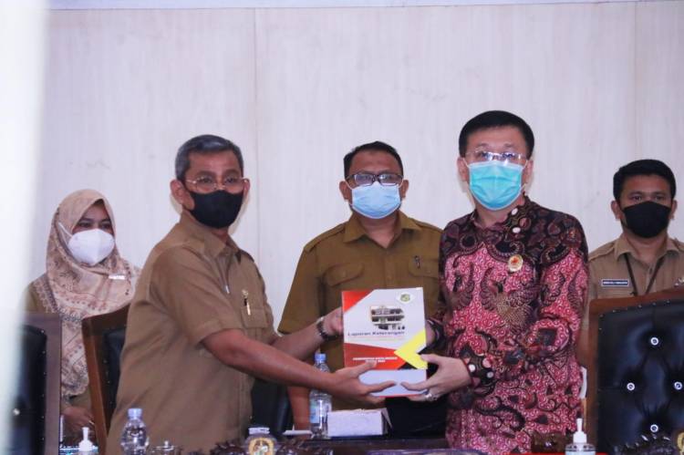 LKPJ TA 2021 Diserahkan, Bobby Nasution Ingatkan Seluruh Jajaran