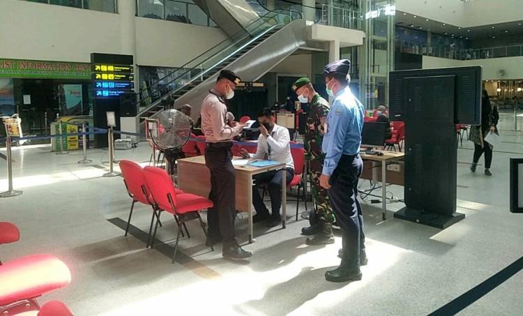 Polsek Kawasan Bandara Kualanamu Laksanakan Patroli Yustisi Protokol Kesehatan