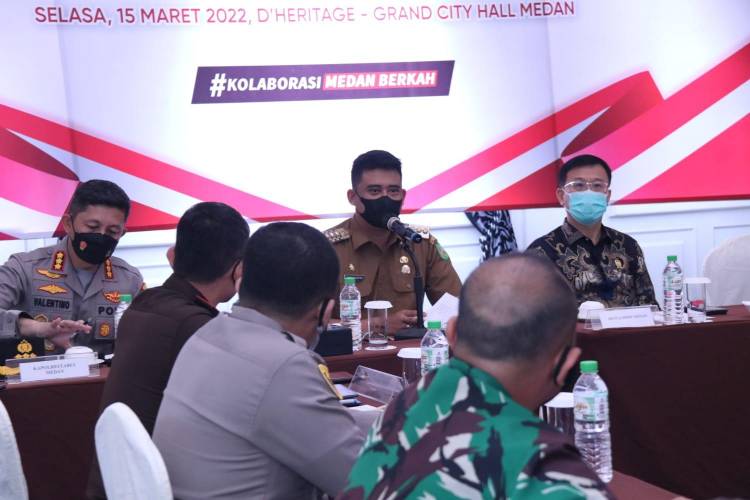 Wali Kota Medan Ajak Unsur Forkopimda Selesaikan Masalah Kamtibmas Bersama