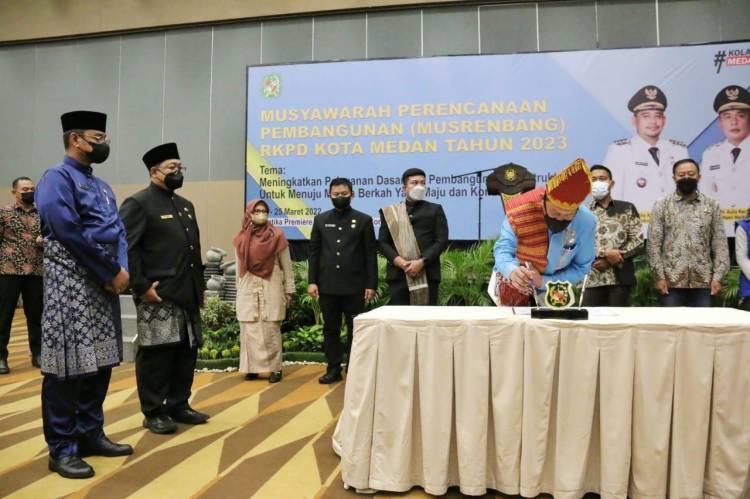 Musrenbang RKPD Kota Medan Tahun 2023 Resmi Ditutup